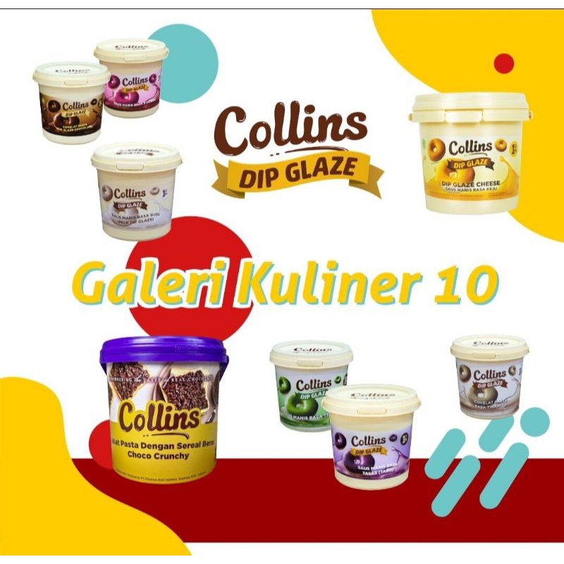 

Collins Dipglaze 1kg Semua rasa