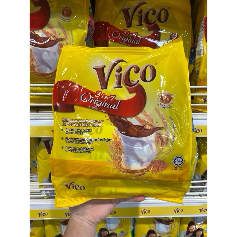 

vico 3in1 original chocolate isi 18 pack 576gr