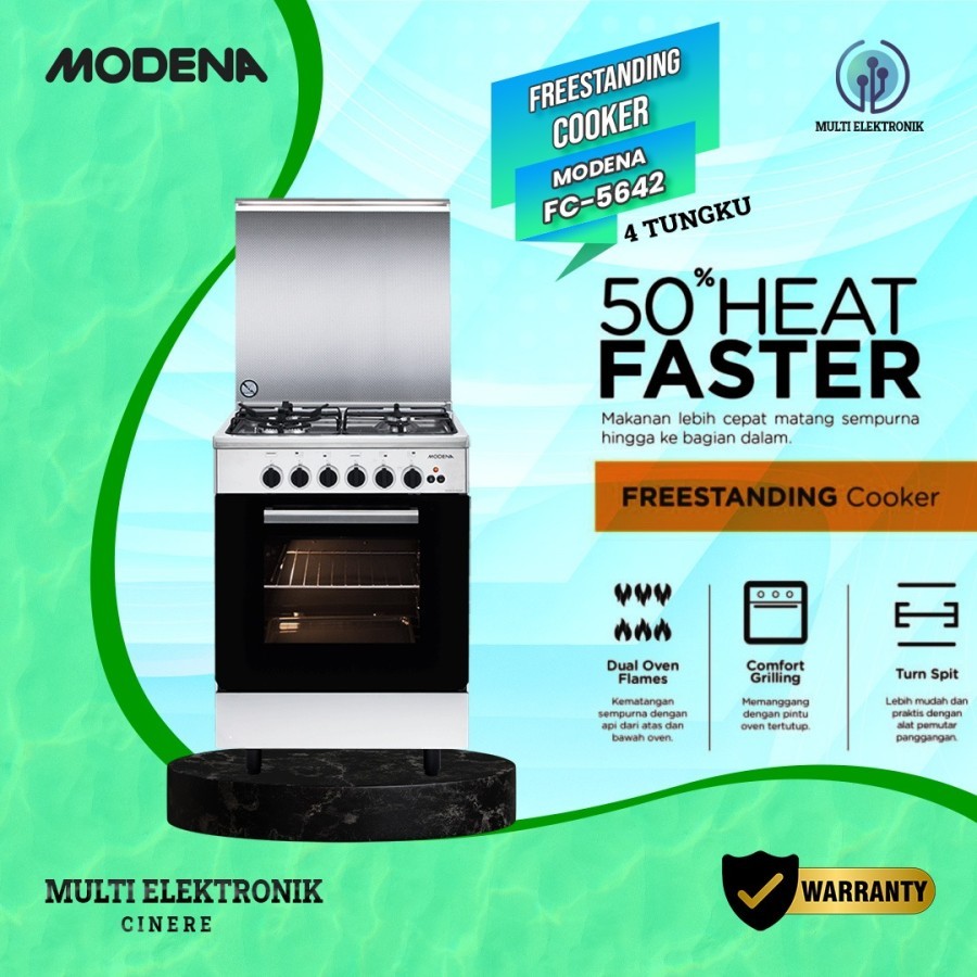 FREESTANDING COOKER MODENA FC 5642 S
