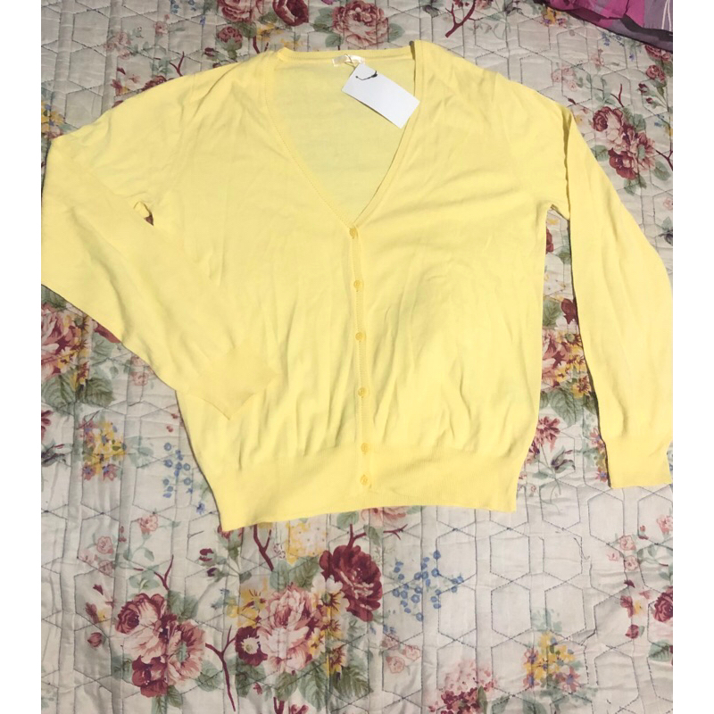 Cardigan kuning(M)
