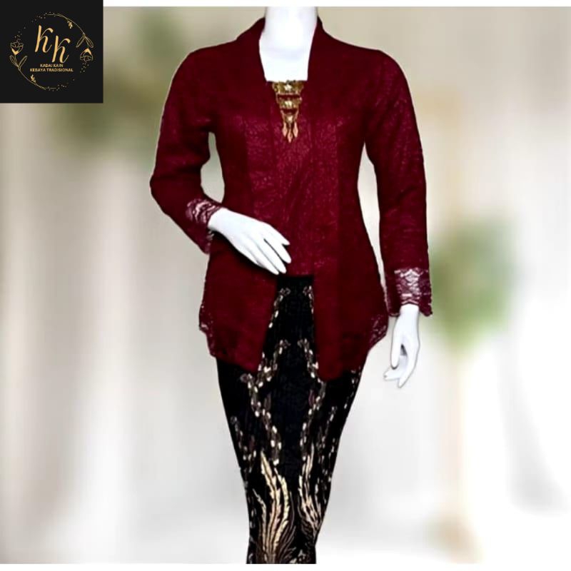 KK Set Kutubaru Brokat Atasan Kebaya Modern Setelan Kebaya Wisuda Kebaya Couple Kebaya Remaja