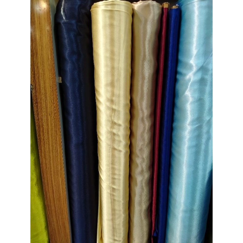 satin donatello kain mewah meteran satin