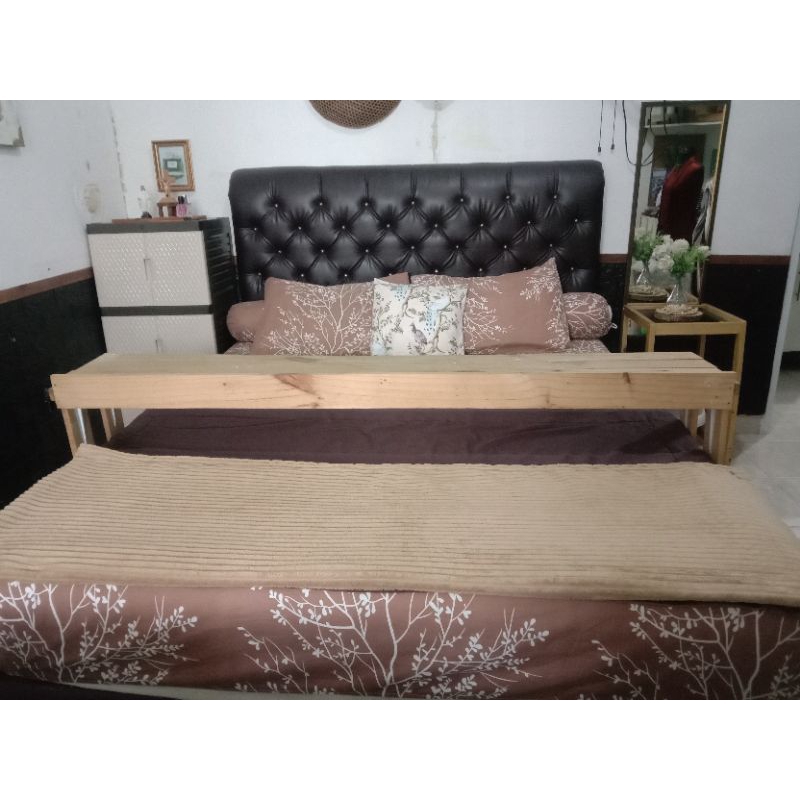 Divan set dan springbed bekas murah (gratis sprei) 160 x200