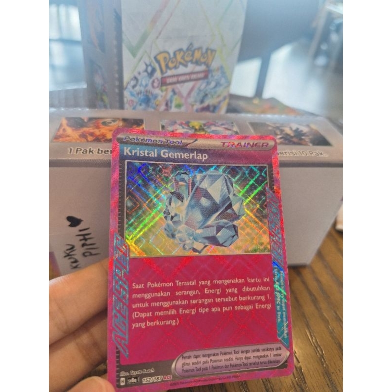 Kristal Gemerlap ACE 152/187 ACE Kartu Pokemon