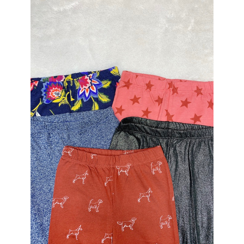 (LG003) Legging Anak Cewek OffSpring Mix Motif 2-4th