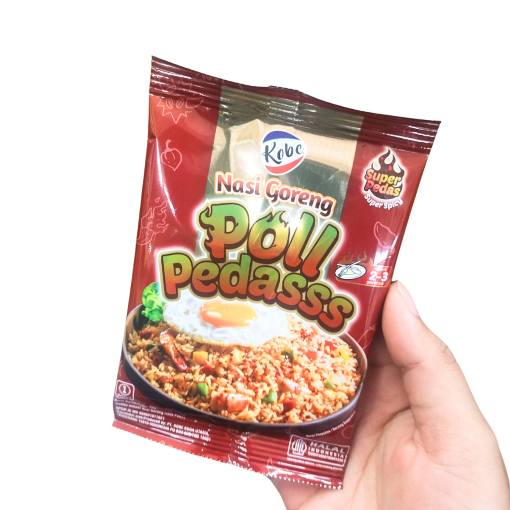 

bumbu nasi goreng poll pedasss bumbu nasgor super pedas 20 gr untuk 2-3 porsi nasi
