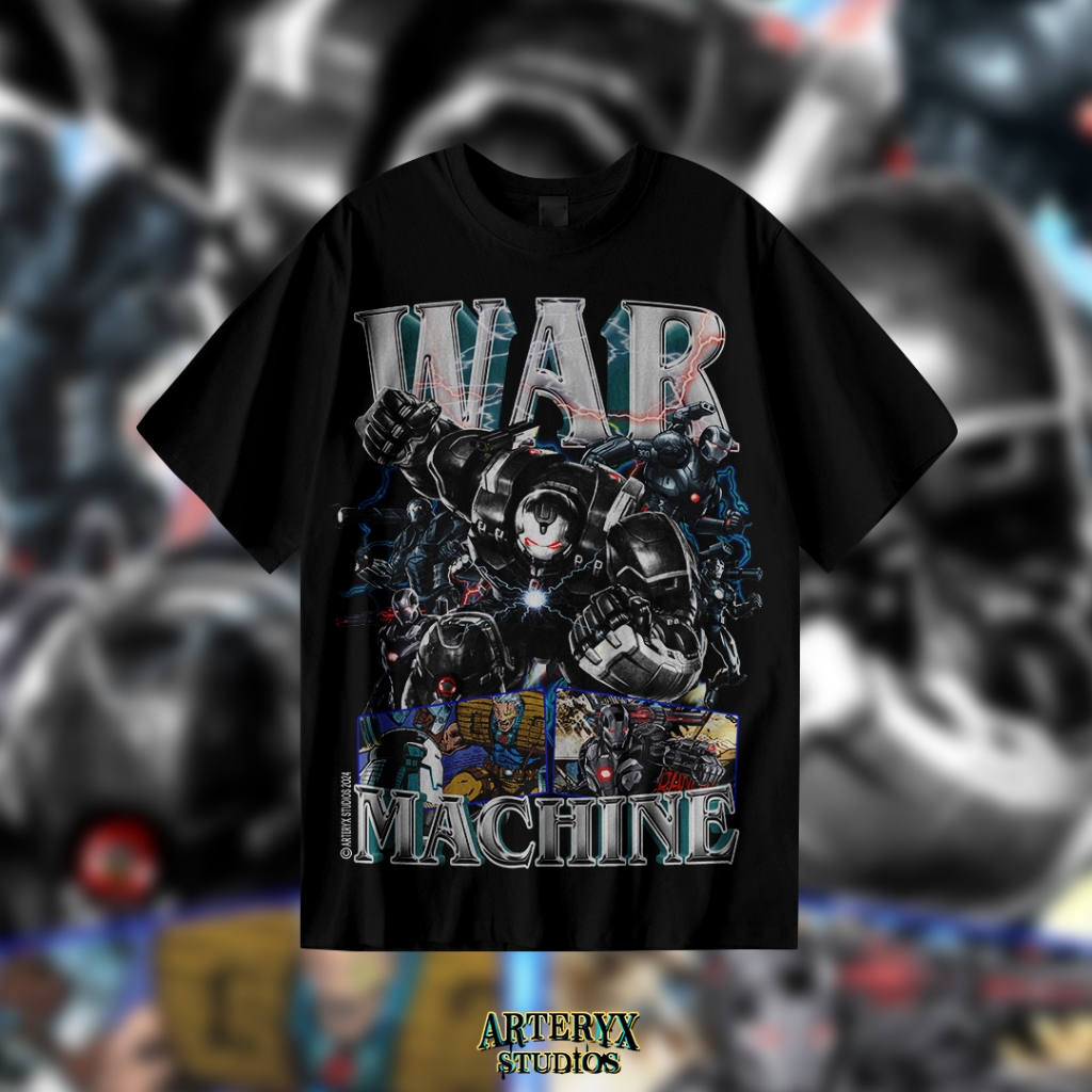 ARTERYX Tee Comic War Machine Bootleg