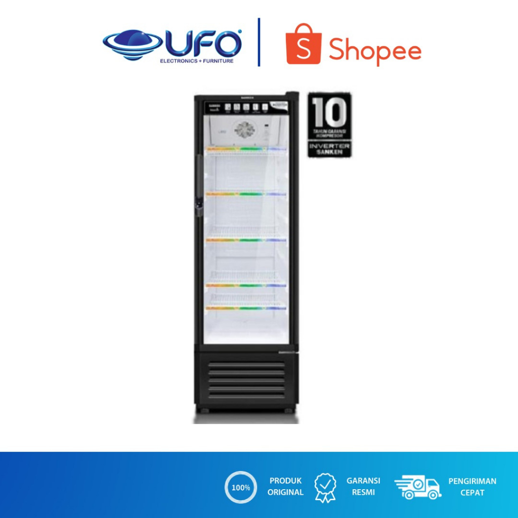 SANKEN SHOWCASE 5 RAK 220 LITER SRS288V