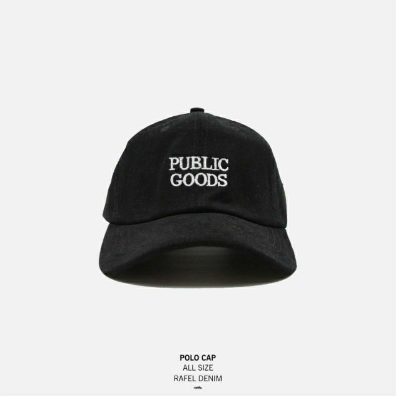 Topi Distro Polocap Warna Hitam Original Rattle industries