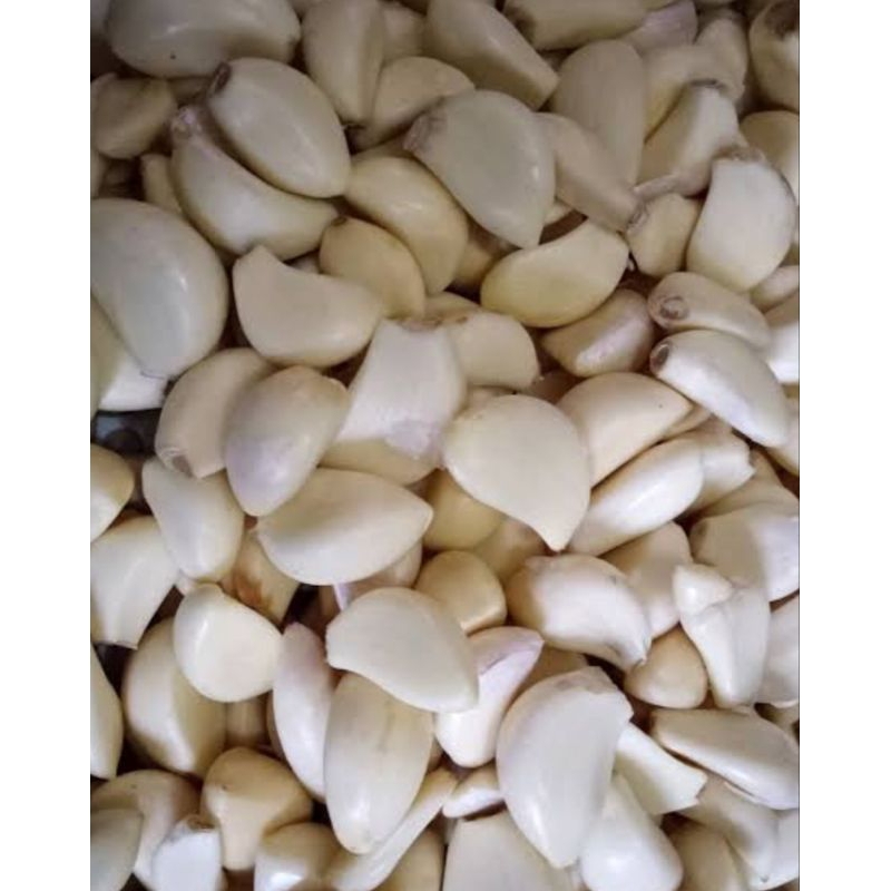 

Bawang putih Kupas kemasan 500g