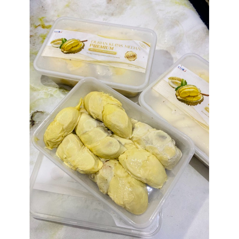 

durian kupas premium medan / nias / sumatera