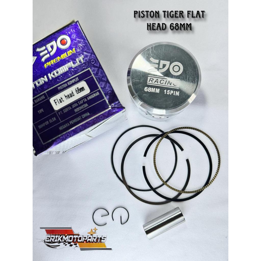 PISTON TIGER 68MM 69MM 70MM PIN 15 DOME CUSTOM PISTON TIGER RACING