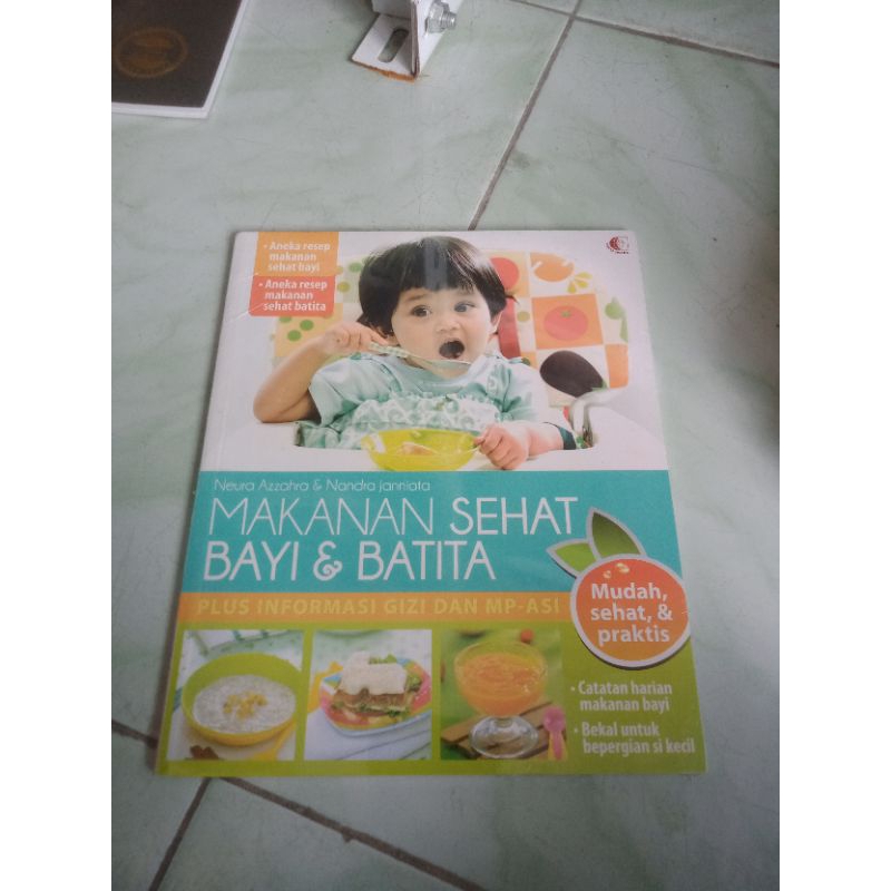 buku menu makanan sehat bayi dan balita