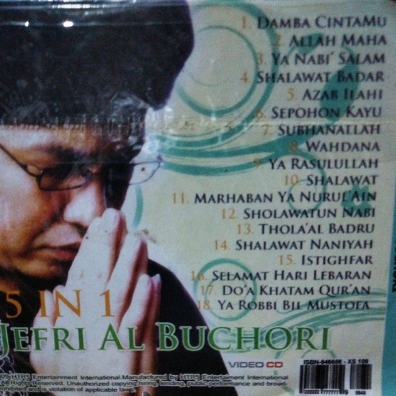 VCD 5 in1 JEFRI AL BUCHORI