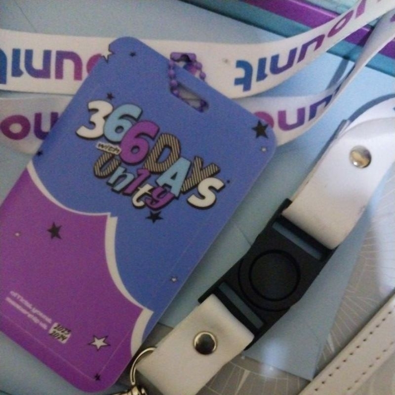 

Card Holder 366days with un1ty and youn1t lanyard