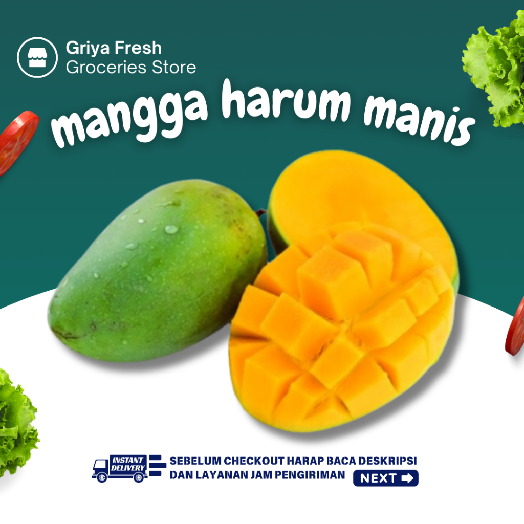 

Mangga Harum Manis Fresh 500 gram - Kirim Instant