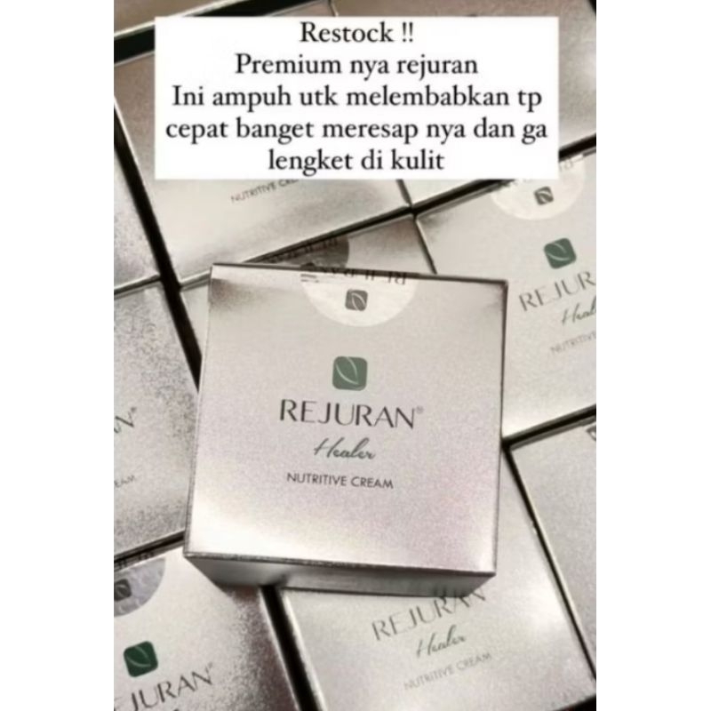ORIGINAL 100% REJURAN HEALER DNA SALMON NUTRITIVE CREAM 50GR