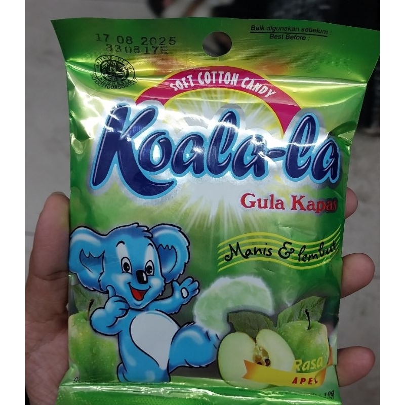 

Koala-la Gula Kapas Manis & Lembut 10 GRAM VARIAN RASA RANDOM