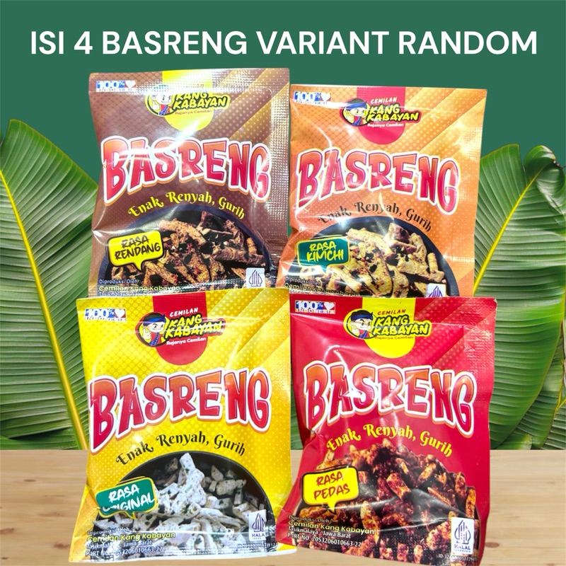 

ISI 12 BASRENG KANG BAYAN PREMIUM ENAK,RENYAH,GURIH HALAL