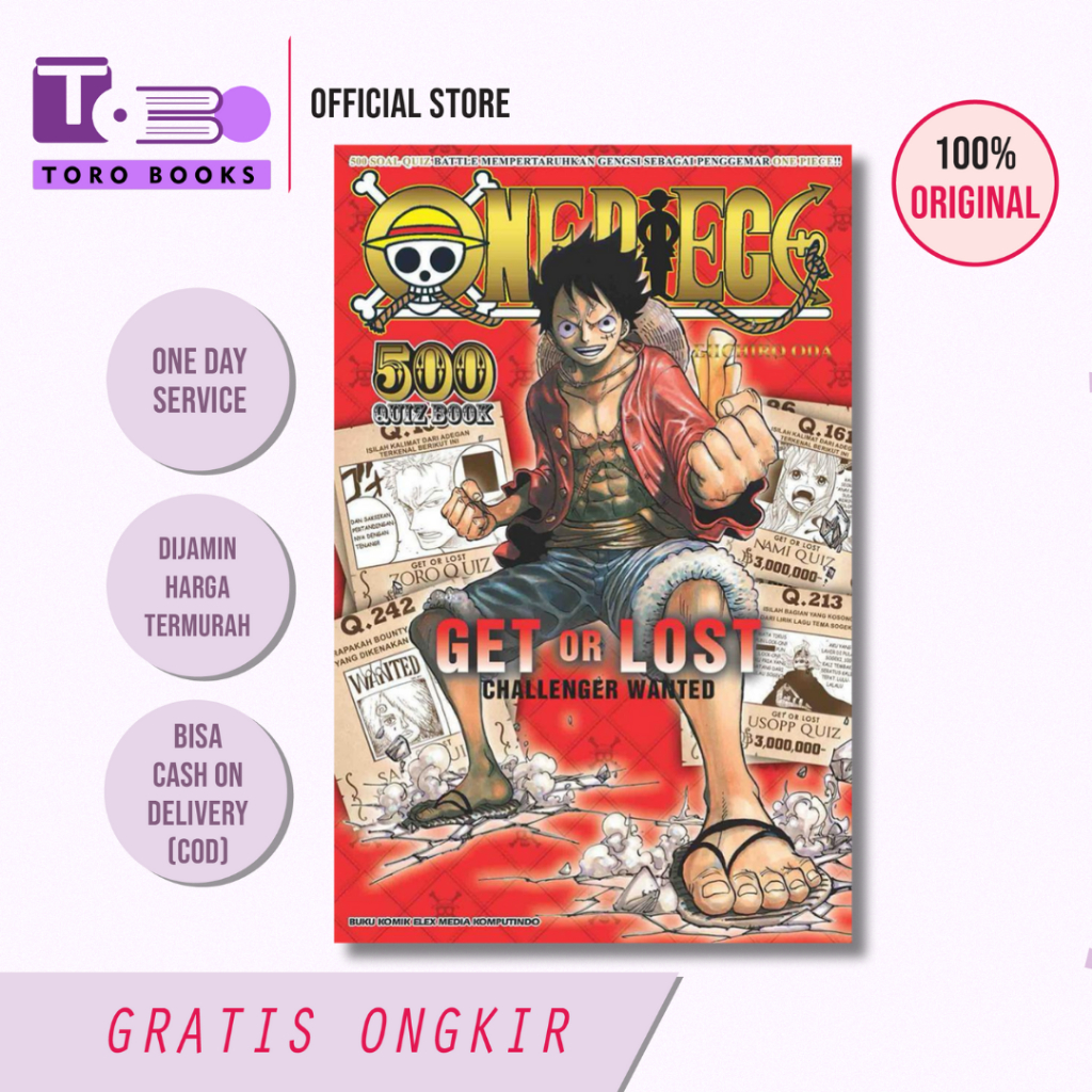 One Piece 500 Quiz 01 - Eiichiro Oda