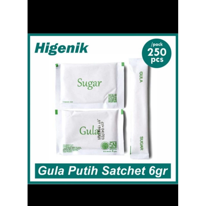 

Higenik Gula Putih Satchet 6gr