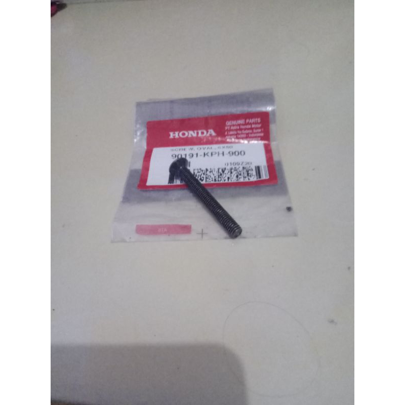 screw oval 6x50 baut jalu bandulan stang stir cbr 250rr k64 cbr 250rr k64j cbr 250rr k64N original h