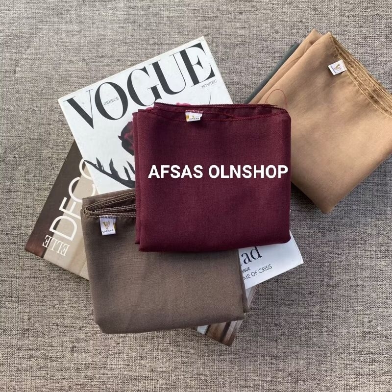 kerudung paris polos segiempat varisha  ORI varisha