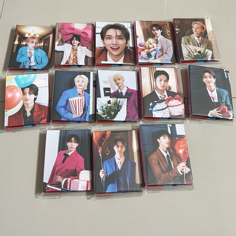 [PART 1] Binder Photocard Booklet SEVENTEEN Spill The Feels Carat Version Carver Sharing PC SCOUPS J
