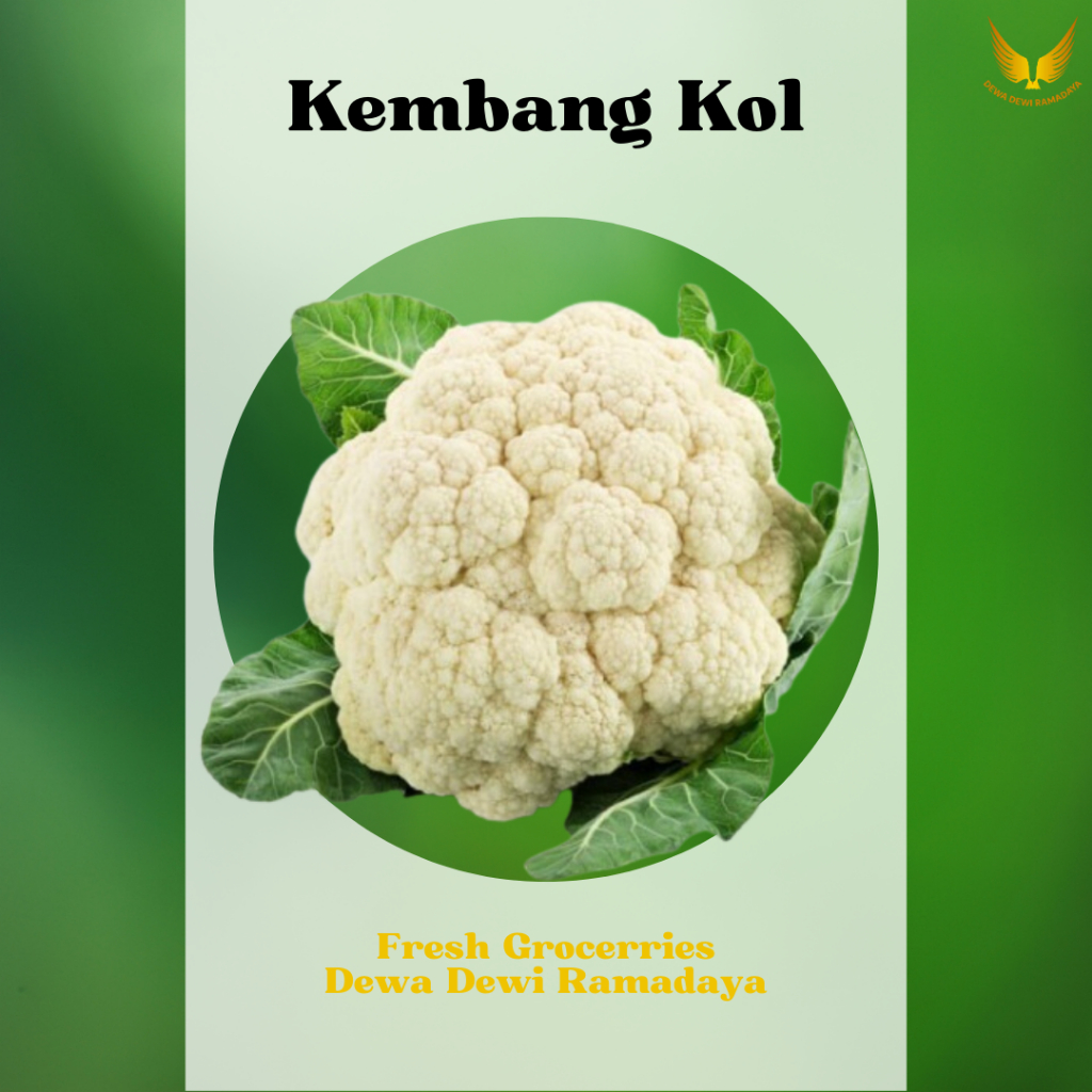 

Kembang Kol Organik Dewa Dewi Rama Daya