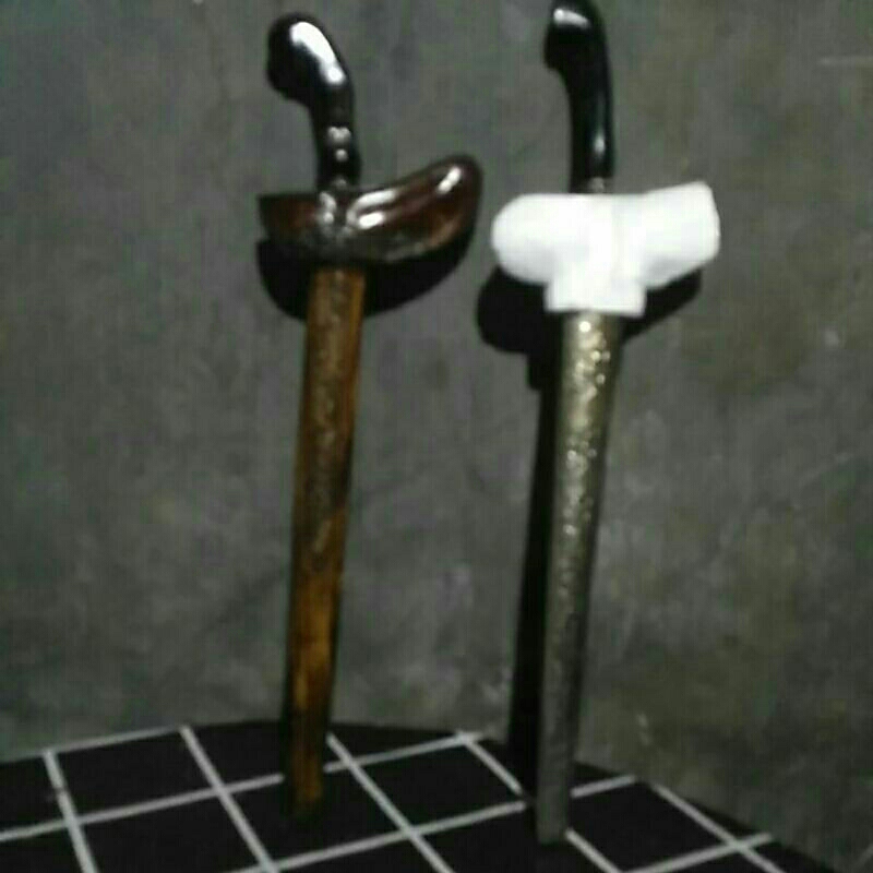 keris sepuh luk 5  kuno +  bonus warangka 1set