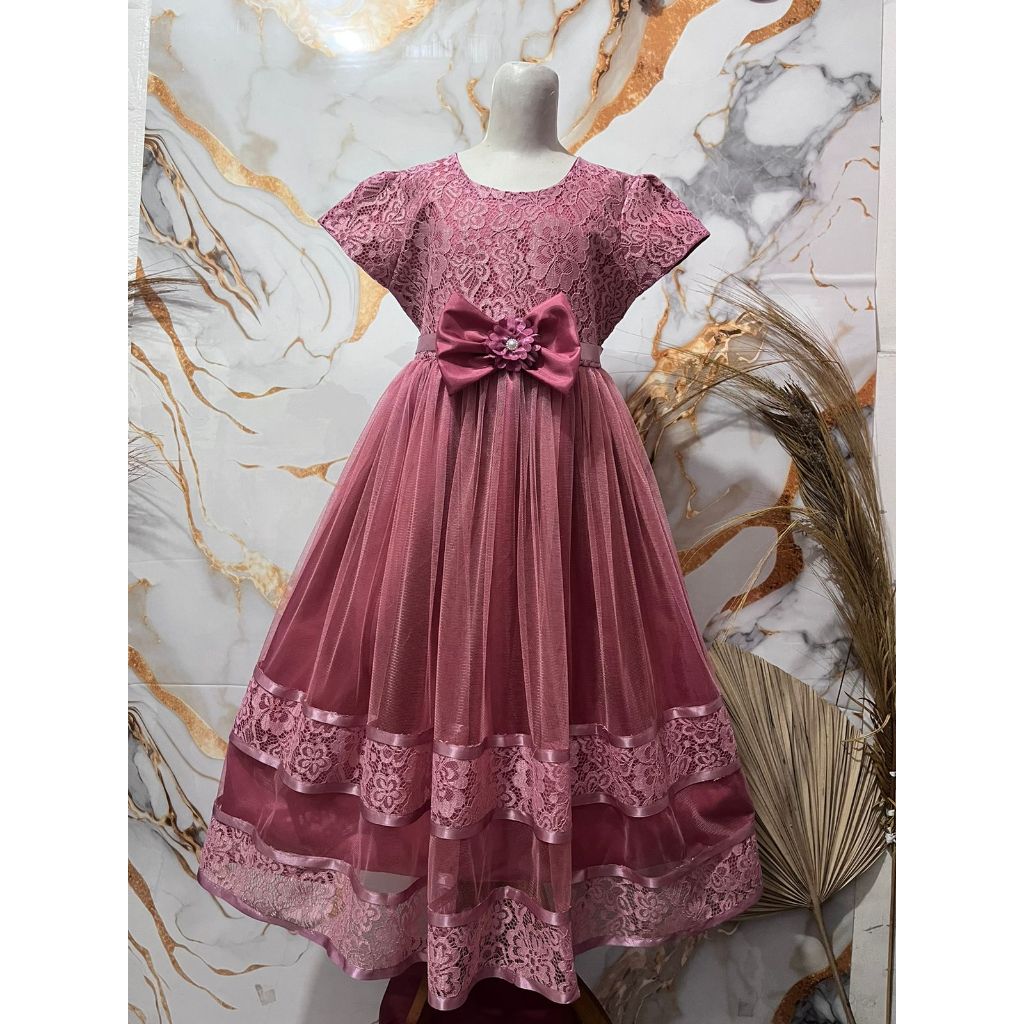 Gaun anak 10-13 tahun / Dress anak / Baju pesta anak / Gaun pesta anak / Dress anak perempuan / Baju