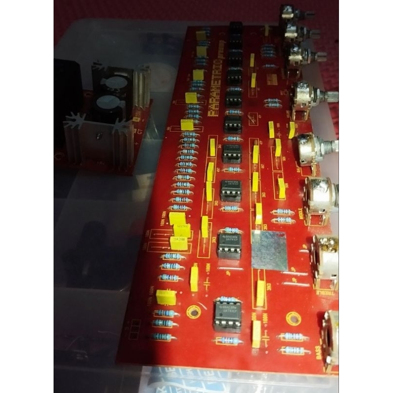 tone control parametrik bgr plus trafo psu