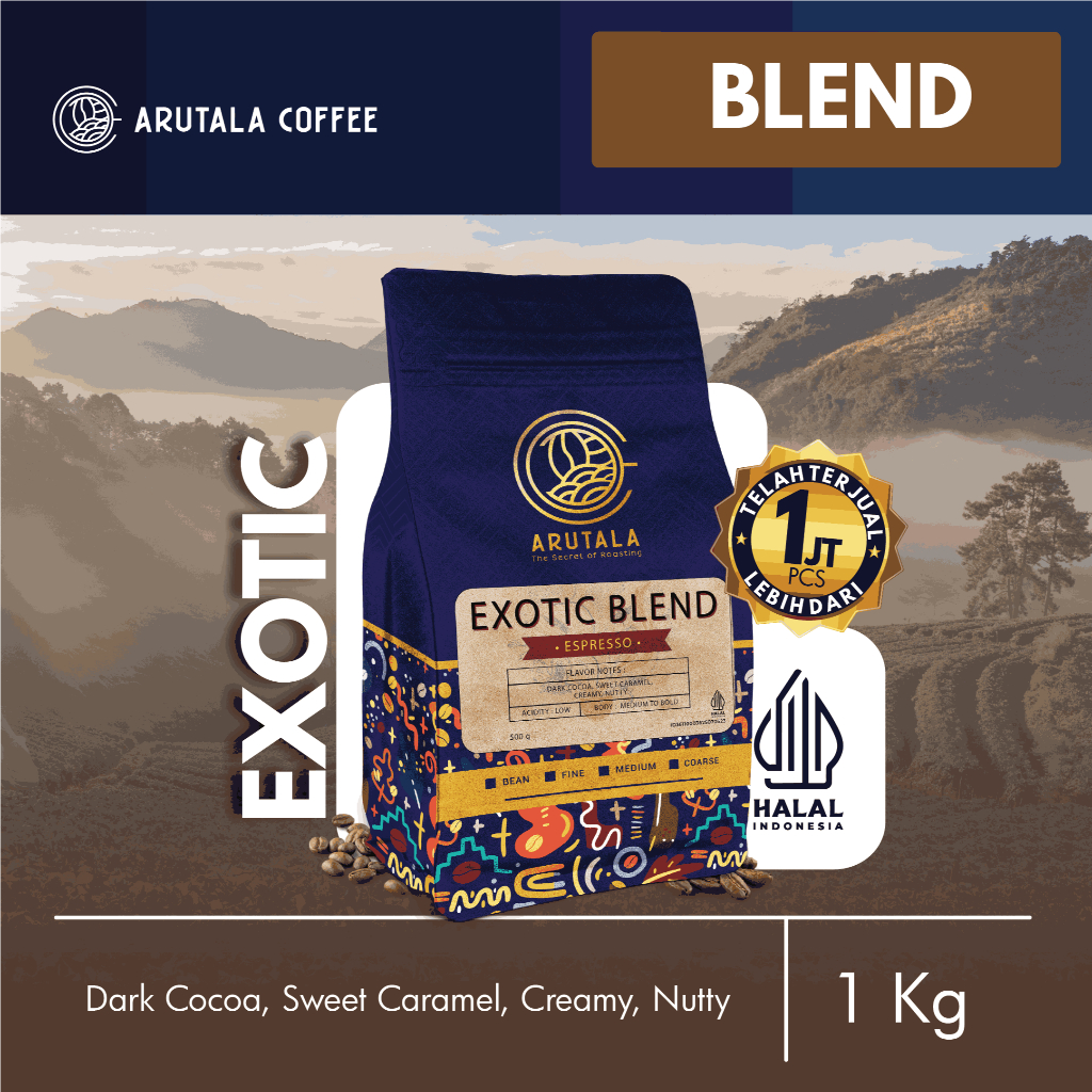 

ARUTALA Kopi Exotic Blend Espresso 1KG