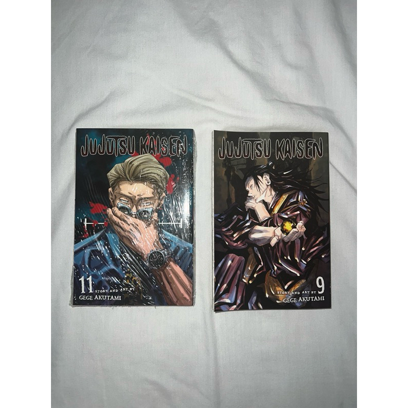 Komik Manga Jujutsu Kaisen (JJK) Gege Akutami, Vol. 9 & 11 [ORI ENG]