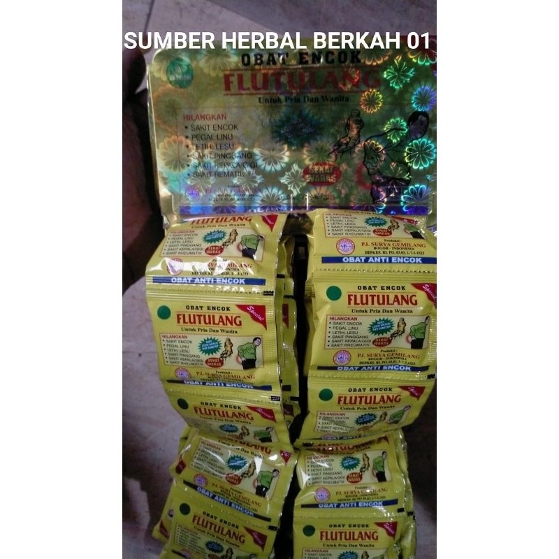 PAKET 10 HANGER OBAT ENCOK FLU TULANG ORIGINAL 100%