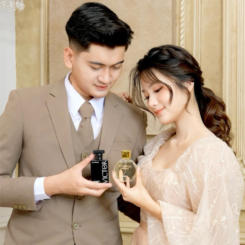 (1box isi 2 parfum) PARFUM CAN BEAUTY