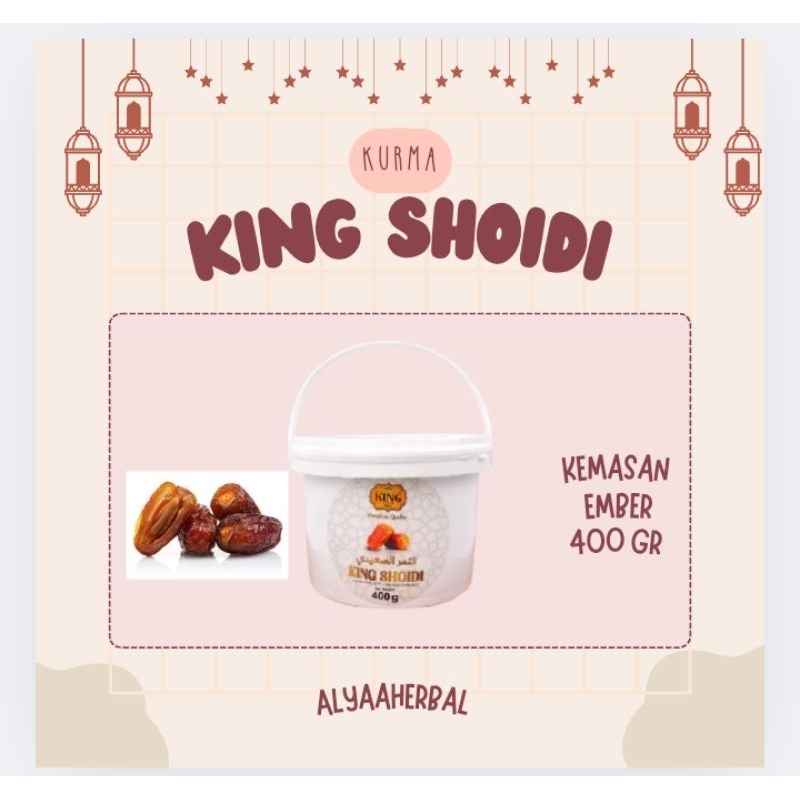 

King Shoidi Kemasan Ember 400 Gr