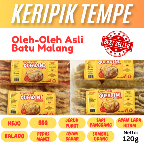 

Kripik Tempe Oleh Oleh Batu Malang Renyah Enak Gurih Murah Berkualitas Premium