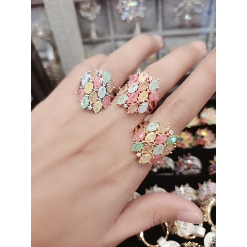 Cincin reinbow pecah seribu