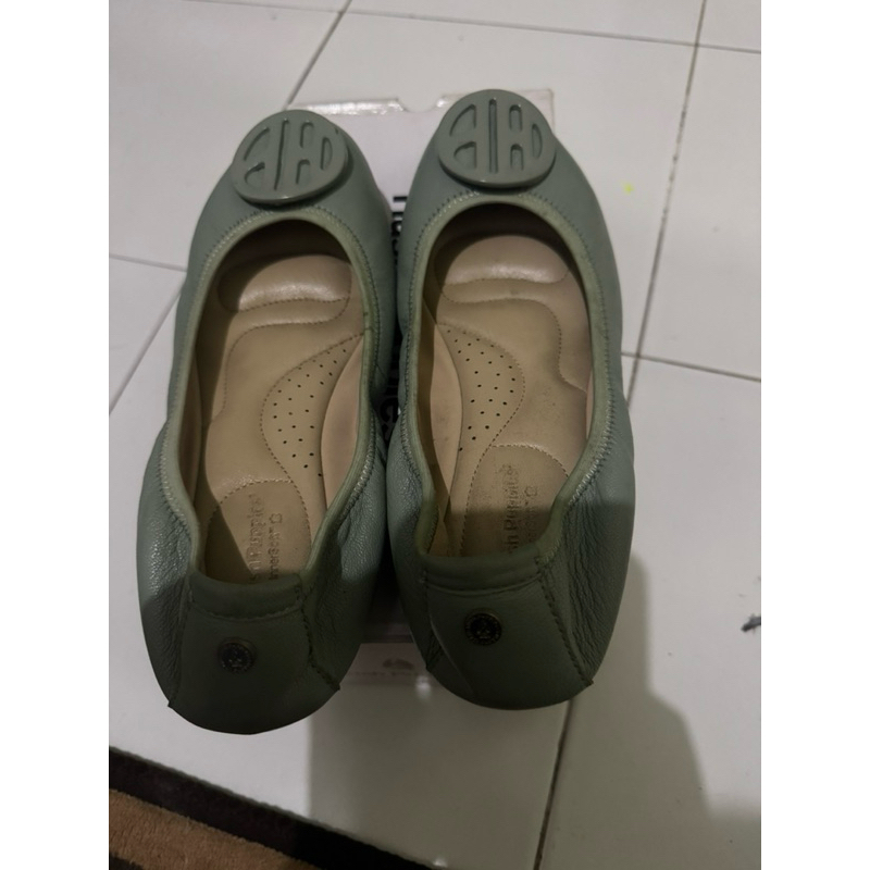 PRELOVED HUSH PUPPIES SAMANTHA GREEN