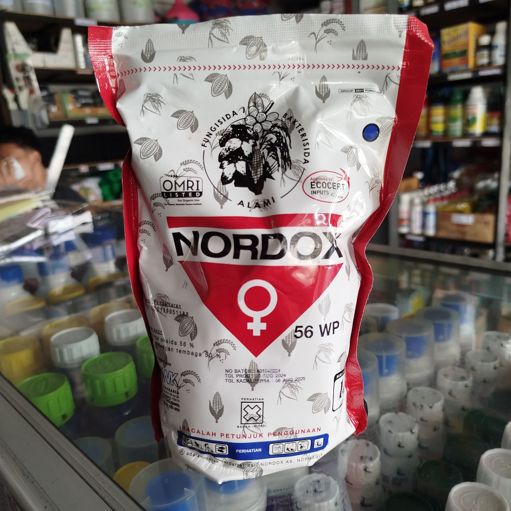 Fungisida Nordox 56 WP 100 gr, 500 gr, 1 kg