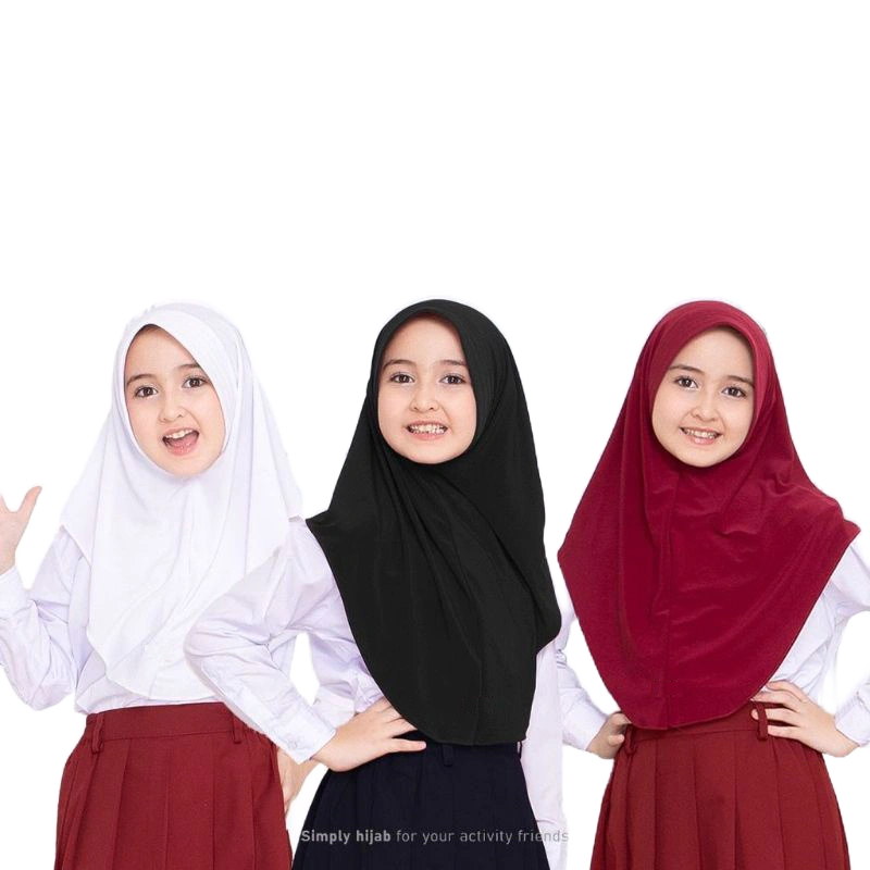 Kerudung krudung jilbab hijab instan ank Anak sekolah sd tk paud Perempuan terbaru 2024 modern kekin