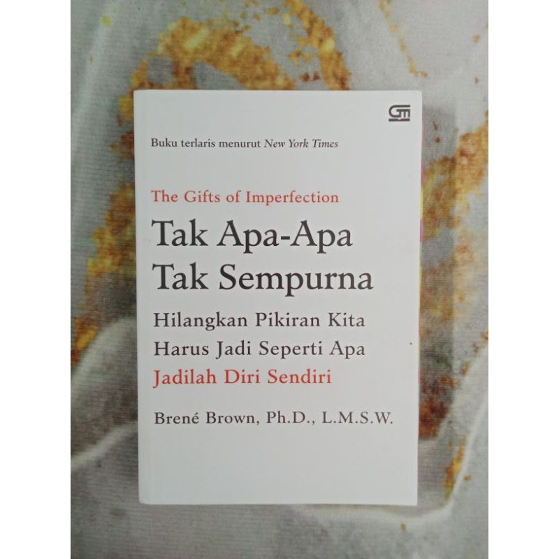 Preloved Buku Tak Apa-Apa Tak Sempurna
