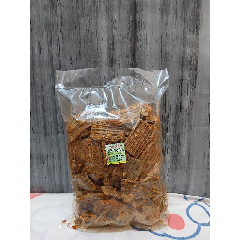 

Kerupuk jengkol cikruh pedas 200gr