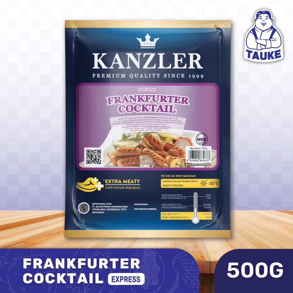

Kanzler Frankfurter Cocktail 500gr