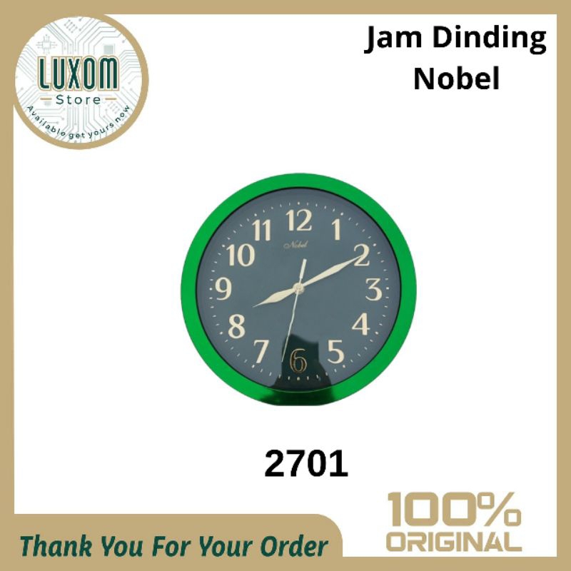 Jam Dinding Nobel 2701/Jam dinding/Nobel