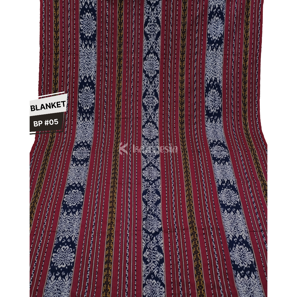 KAINNESIA Kain Tenun Blanket Premium Motif NTT #3