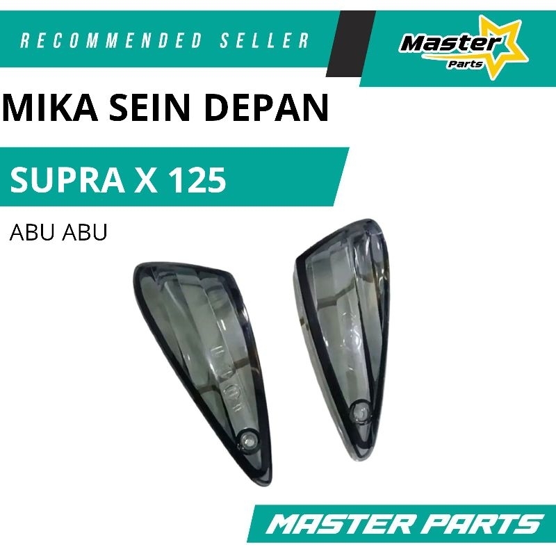 TGP Mika Lampu Sein Depan Supra x 125 dop 1 2004 2005 2006 abu smoke