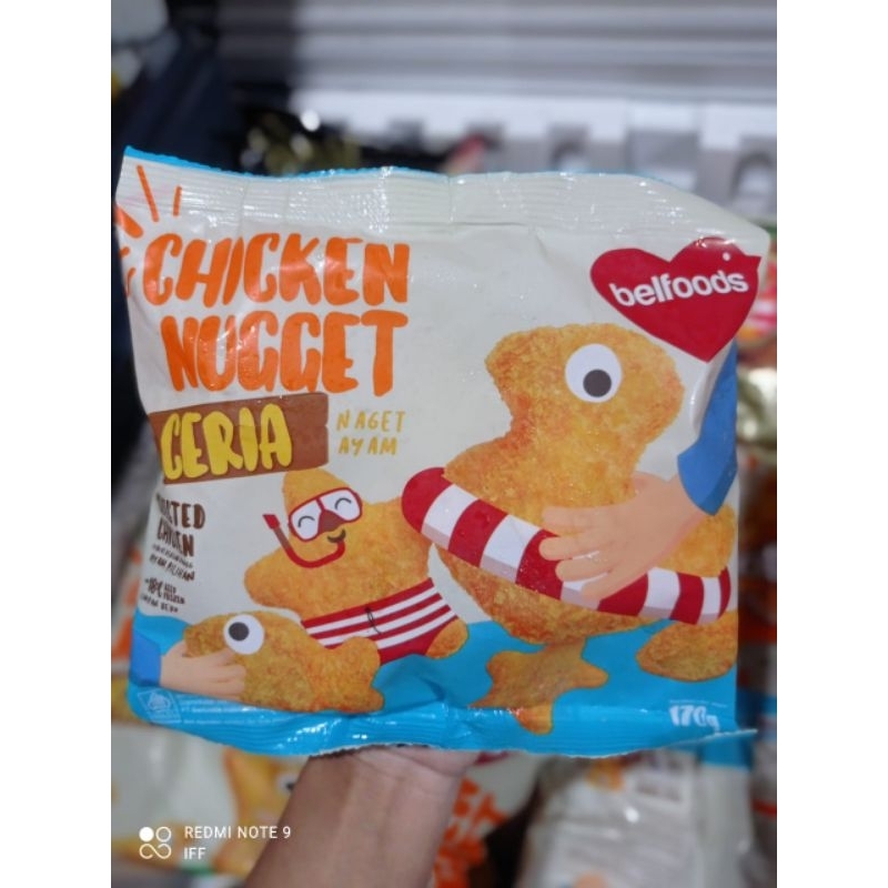 

Belfoods Chicken Nugget Bentuk Lucu Kemasan 120 gr