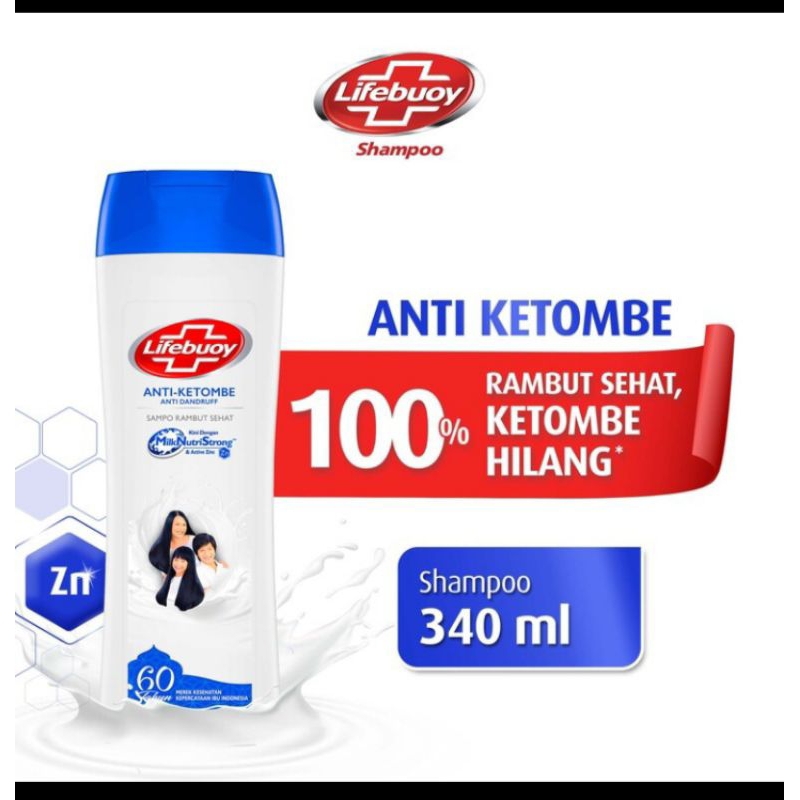 Lifebuoy shampoo anti ketombe 340ml